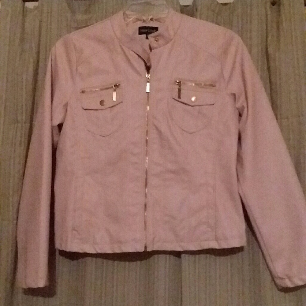 NEW LOOK FAUX LEATHER JACKET, NWOT
